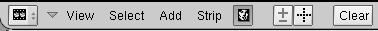 Sequence Editor preview button.