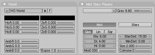 Setting up mist.