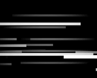Rendered particle rectangles.