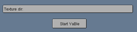 Texture Dir setting and startup button.
