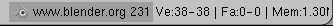 Mesh data - Vertex and face numbers.
