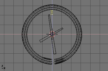 Mesh selected and ready to be SpinDuped