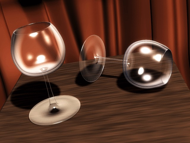 Final render of the glasses.