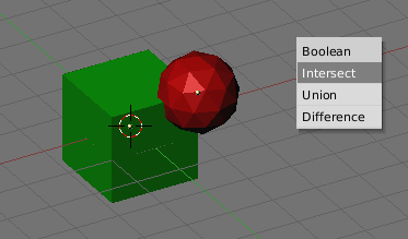 Options for boolean operations