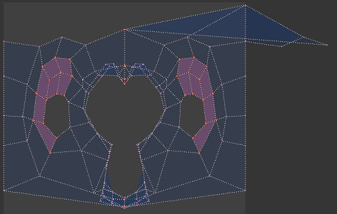Pinning UVs.