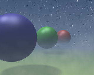 Star rendering.