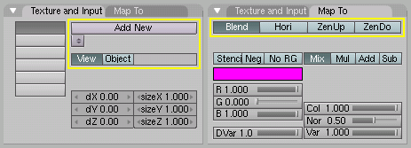 Texture buttons