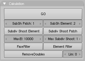 Radiosity Buttons