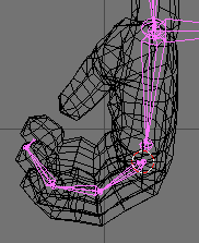 Rigging the finger.