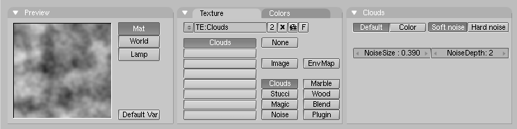 Texture for both.